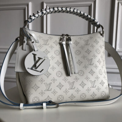 Replica Louis Vuitton Aaa-Beaubourg Hobo Mm-M56201 White